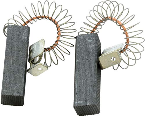 Kohlebürsten für BOSCH PAS 1000 Staubsauger - 6,4x8x29mm - 2.4x3.1x11.4'' von Buildalot
