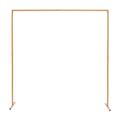 Quadratischer Hochzeitsbogen Golden Eisen Blumenrahmen Luftballon Goldener Hochzeit Hintergrundständer, Einfach Montieren Und Demontieren, Wiederverwendbar für Party Events Dekoration Fotokabine Quadratischer Hochzeitsbogen Golden Eisen Blumenrahmen Luftballon Goldener Hochzeit Hintergrundständer, Einfach Montieren Und Demontieren, Wiederverwendbar für Party Events Dekoration Fotokabine von Bukeey