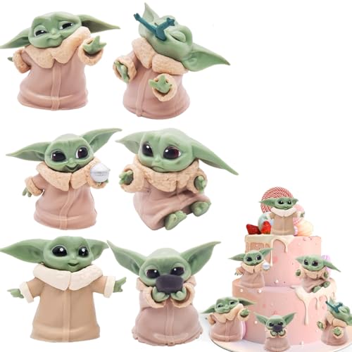 Cartoon Cake Tortenfiguren, Kuchendeko 6 Stück Mini Figuren Set Minifiguren Tortendeko, 5-5.5cm Mini Babyspielzeug Puppendekoration, Für Kindergeburtstag Für Kinder Dekorationen Cartoon Cake Tortenfiguren, Kuchendeko 6 Stück Mini Figuren Set Minifiguren Tortendeko, 5-5.5cm Mini Babyspielzeug Puppendekoration, Für Kindergeburtstag Für Kinder Dekorationen von Bukezudang