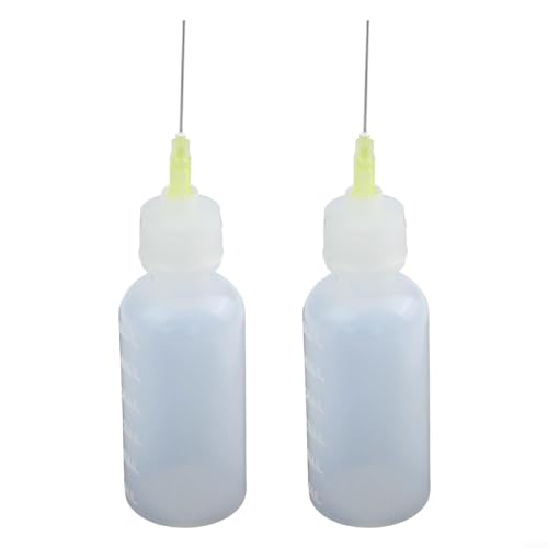 Bulevisiter Flüssigkeitsspender mit Nadelspitze für Kleber und Flussmittel, 50 ml, 2 Stück Bulevisiter Flüssigkeitsspender mit Nadelspitze für Kleber und Flussmittel, 50 ml, 2 Stück von Bulevisiter