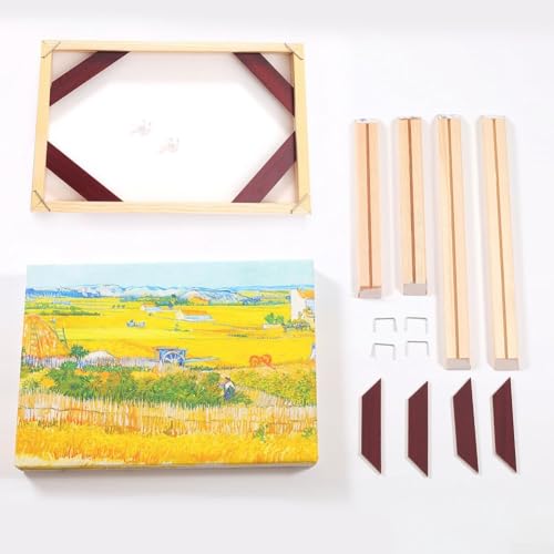 Bulevisiter Holzrahmen Leinwand Keilrahmen DIY Rahmen für Malen nach Zahlen Leinwand Gemälde DIY Rahmen Kit zum Einrahmen von Kunstwerken und Drucken (20 x 30 cm) von Bulevisiter