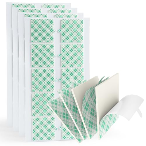 3M 40Pcs Doppelseitiges Klebeband Quadrat 3cm × 3cm Montageband Doppelt Beschichtetes Urethan 4026 Schaumstoffband Klebepads für Wände Auto Haus Büro 0.15cm Dick Weiß 3M 40Pcs Doppelseitiges Klebeband Quadrat 3cm × 3cm Montageband Doppelt Beschichtetes Urethan 4026 Schaumstoffband Klebepads für Wände Auto Haus Büro 0.15cm Dick Weiß von Bulina
