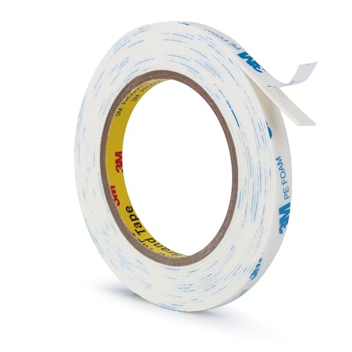 3M Doppelseitiges Klebeband 1600T Extra Stark PE Schaum Klebebänder 10mm × 5m 1.1mm Dick Stoffband Strapazierfähig Wasserfest für Innen Außenbereich DIY Befestigung von Gegenständen Bildern 3M Doppelseitiges Klebeband 1600T Extra Stark PE Schaum Klebebänder 10mm × 5m 1.1mm Dick Stoffband Strapazierfähig Wasserfest für Innen Außenbereich DIY Befestigung von Gegenständen Bildern von Bulina