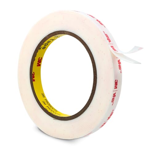3M Doppelseitiges Klebeband Montageband 12.5mm x 4.7m Weiß 1 Rollen 1.1mm dick 4950 Schaumstoffband Schwerlast Wasserdichtes für Auto Dekoration Heim Büro 3M Doppelseitiges Klebeband Montageband 12.5mm x 4.7m Weiß 1 Rollen 1.1mm dick 4950 Schaumstoffband Schwerlast Wasserdichtes für Auto Dekoration Heim Büro von Bulina
