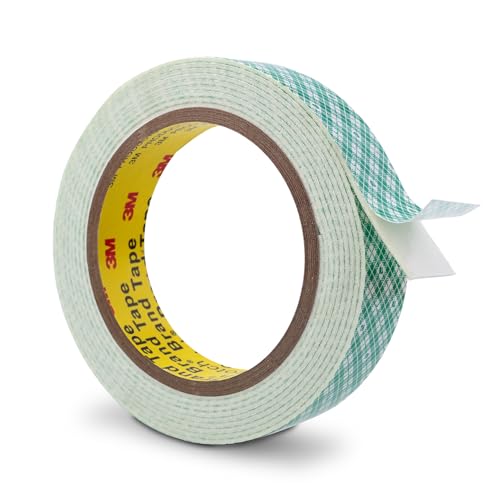 3M Doppelseitiges Schaumstoff Klebeband 4026 25mm x 300cm 1 Rollen 1.6 mm dick Weiß Doppelt Beschichtetes Urethan Polyurethan Band für Kleben Anbringen Montieren Innenbeschilderung Namensschilder 3M Doppelseitiges Schaumstoff Klebeband 4026 25mm x 300cm 1 Rollen 1.6 mm dick Weiß Doppelt Beschichtetes Urethan Polyurethan Band für Kleben Anbringen Montieren Innenbeschilderung Namensschilder von Bulina