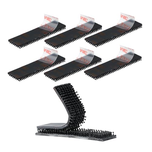3M Dual Lock SJ3550 1.27cm x 5cm 6PCS Wiederverschließbarer Verschluss Heavy Duty Interlocking Tape Pilzförmiges Klebeband Hakenverschluss Montageband für EZ Pass Halter Indoor Schwarz 3M Dual Lock SJ3550 1.27cm x 5cm 6PCS Wiederverschließbarer Verschluss Heavy Duty Interlocking Tape Pilzförmiges Klebeband Hakenverschluss Montageband für EZ Pass Halter Indoor Schwarz von Bulina