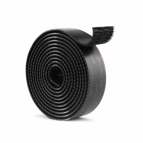 3M Dual Lock SJ3550 25 mm x 1.9 m Schwarz 1 Rollen Wiederverschließbares Befestigungsband Ineinandergreifendes Pilzförmiges Stark Hakenverschluss Klebeband für Den Innen und Außenbereich 3M Dual Lock SJ3550 25 mm x 1.9 m Schwarz 1 Rollen Wiederverschließbares Befestigungsband Ineinandergreifendes Pilzförmiges Stark Hakenverschluss Klebeband für Den Innen und Außenbereich von Bulina