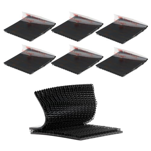 3M Dual Lock SJ3550 5cm x 5cm 6PCS Wiederverschließbarer Verschluss Heavy Duty Interlocking Tape Pilzförmiges Klebeband Hakenverschluss Montageband für EZ Pass Halter Indoor Schwarz 3M Dual Lock SJ3550 5cm x 5cm 6PCS Wiederverschließbarer Verschluss Heavy Duty Interlocking Tape Pilzförmiges Klebeband Hakenverschluss Montageband für EZ Pass Halter Indoor Schwarz von Bulina