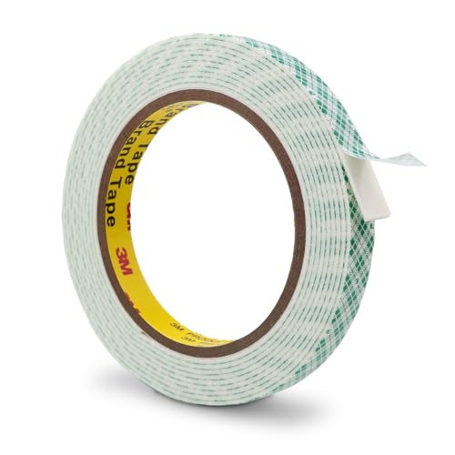 3M Doppelseitiges Schaumstoff Klebeband 4026 13mm x 300cm Weiß 1.6 mm dick 1 Rollen Doppelt Beschichtetes Urethan Polyurethan Band für Kleben Anbringen Montieren Innenbeschilderung Namensschilder 3M Doppelseitiges Schaumstoff Klebeband 4026 13mm x 300cm Weiß 1.6 mm dick 1 Rollen Doppelt Beschichtetes Urethan Polyurethan Band für Kleben Anbringen Montieren Innenbeschilderung Namensschilder von Bulina