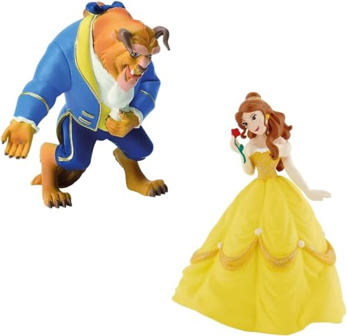 BULLYLAND DISNEY DIE SCHÖNE UND DAS Biest FIGUREN - Belle und die Biest - ideal für Kuchendekoration BULLYLAND DISNEY DIE SCHÖNE UND DAS Biest FIGUREN - Belle und die Biest - ideal für Kuchendekoration von Bullyland