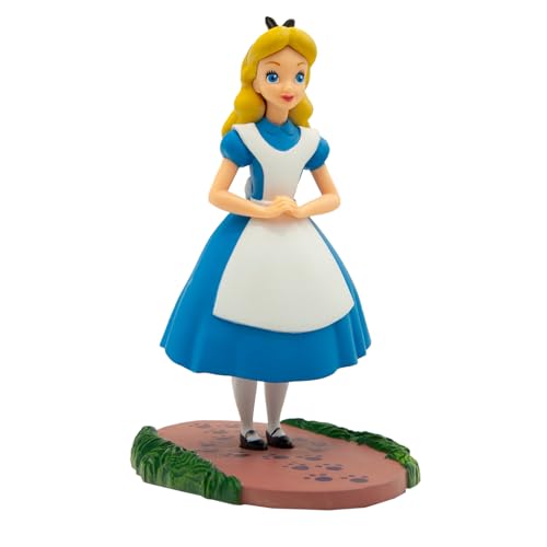 Bullyland 11400 - Spielfigur Alice aus Walt Disney Alice im Wunderland, ca. 10,4 cm, detailgetreu, ideal als kleines Geschenk für Kinder ab 3 Jahren von Bullyland