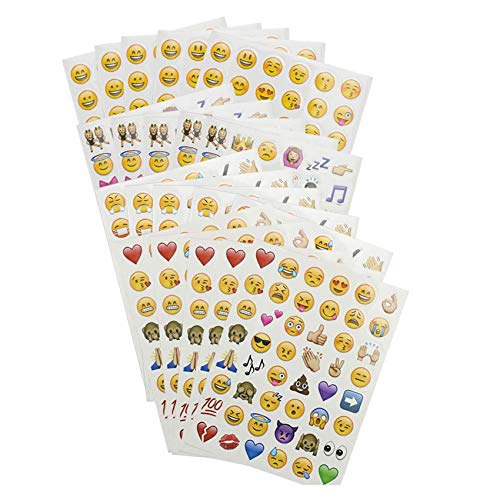 Emoji Aufkleber 960 Cute Bastelprojekte, Partygeschenke, Schrottbuchungsdekoration Emoji Aufkleber 960 Cute Bastelprojekte, Partygeschenke, Schrottbuchungsdekoration von Bunilili