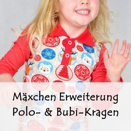 Kragen-Erweiterung für Bodys von Bunte Nähigkeiten
