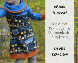 Rollkragen-Kleid Lavea Rollkragen-Kleid Lavea von Bunte Nähigkeiten