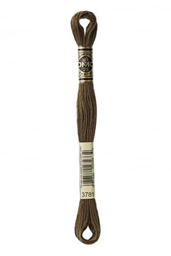 DMC Stickgarn aus Baumwolle, 3781, pro Knäuel DMC Stickgarn aus Baumwolle, 3781, pro Knäuel von Buosha