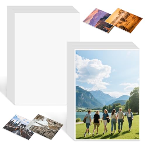 Bupete Fotopapier, 12,7 x 17,8 cm, 100 Blatt, glänzendes Fotopapier für Drucker, 180 g/m², Bildfotopapier für Tintenstrahldrucker, DIY-Karten, Para Impresora, Büroprodukte von Bupete