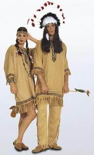 Burda 5815 Schnittmuster Kostüm Karneval Fasching Indiane (Damen & Herren, Gr. 38-54) – Level 2 leicht von burdastyle