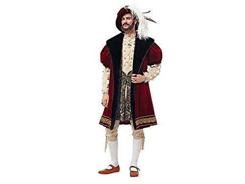 Burda 6887 Historisches Kostüm-Schnittmuster: Mantel, Hut und Strümpfe (Herren, Gr. 46-60) Level 4 fortgeschrittene von Burda