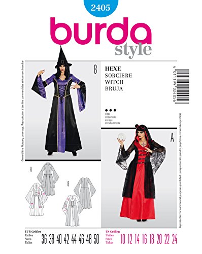 Burda Schnittmuster 2405 Hexe Gr. 36-50 Burda Schnittmuster 2405 Hexe Gr. 36-50 von Burda