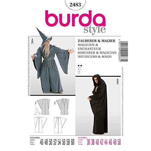 Burda Schnittmuster 2483 Gr. 46-60 von Burda