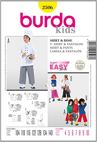 Burda Schnittmuster 2506 Gr. 104-140 Burda Schnittmuster 2506 Gr. 104-140 von Burda