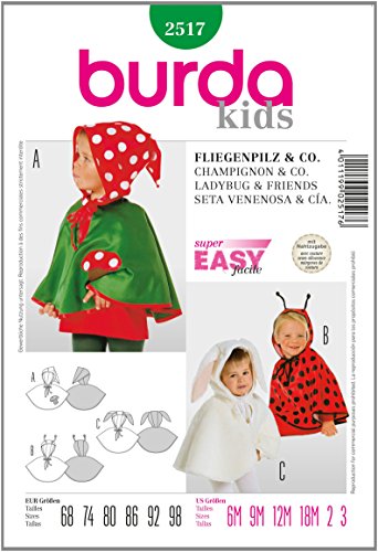 Burda Schnittmuster 2517 Gr. 68-98 Burda Schnittmuster 2517 Gr. 68-98 von Burda