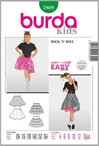 Burda Schnittmuster 2809 Gr. 104-164 Burda Schnittmuster 2809 Gr. 104-164 von burdastyle