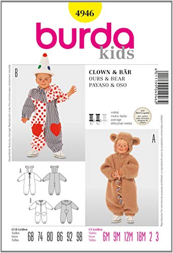 Burda Schnittmuster 4946 Gr. 68-98 Burda Schnittmuster 4946 Gr. 68-98 von Burda