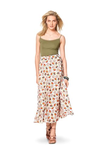 Burda Schnittmuster 6340, Rock [Damen, Größe 34-44] zum Selbernähen, ideal für Anfänger [L1] von Burda