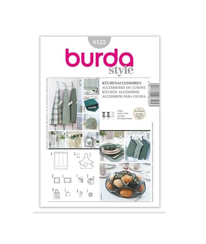 Burda Schnittmuster 8125 K?chenaccessoires,Accesorios para Cocina Burda Schnittmuster 8125 K?chenaccessoires,Accesorios para Cocina von burdastyle