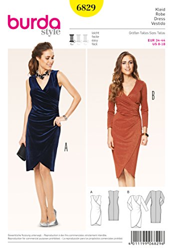 Burda Schnittmuster Kleid 6829 Burda Schnittmuster Kleid 6829 von Burda