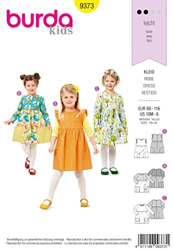 Burda Schnittmuster Kleid b9373 Schnittmuster Papier 19 x 13 x 1 cm weiß Burda Schnittmuster Kleid b9373 Schnittmuster Papier 19 x 13 x 1 cm weiß von Burda