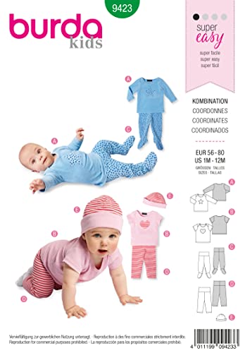 Burda Schnittmuster Kombination 9423 Burda Schnittmuster Kombination 9423 von burdastyle