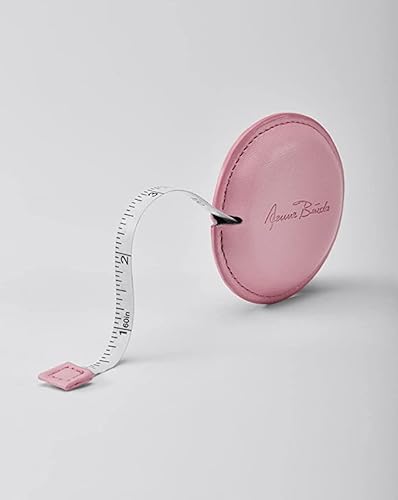 Burda Style Rollmaßband | Schneidermaßband | Maßband – 1,5 m (150 cm) – mit Auto-Stopp & Aufrollmechanik – in verschiedenen Farben (Rosa) von Burda