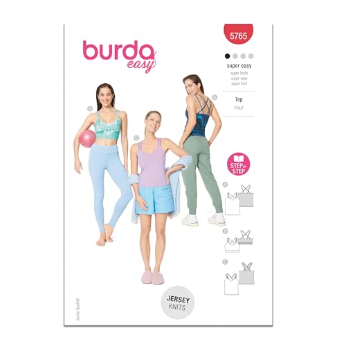 Burda Style Schnittmuster B5765 Damenoberteile von Burda
