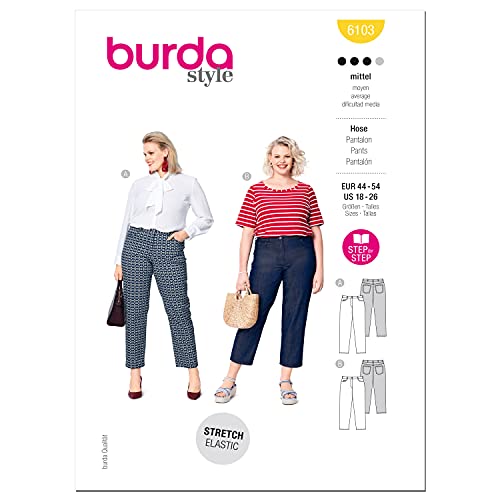 Burda Style Schnittmuster-Set, für Röcke/Hosen, mehrfarbig Burda Style Schnittmuster-Set, für Röcke/Hosen, mehrfarbig von Burda Style