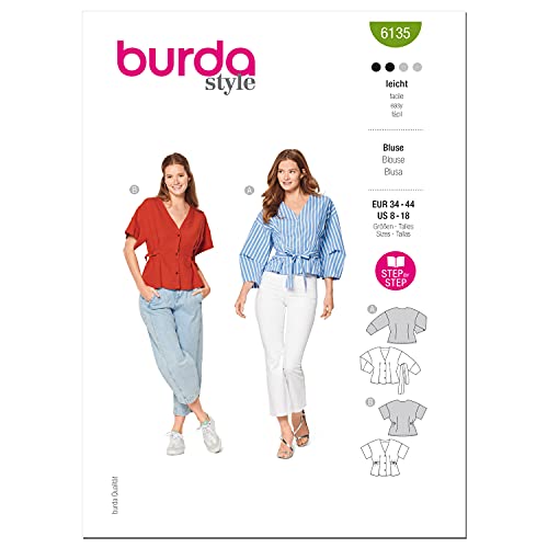 Burda Style Schnittmuster-Set, mehrfarbig Burda Style Schnittmuster-Set, mehrfarbig von Burda Style