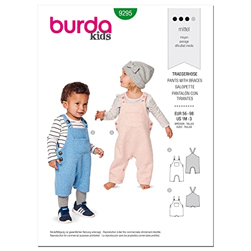 Burda Style Sportswear Schnittmuster-Set, mehrfarbig von burdastyle