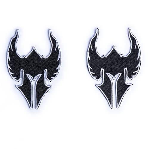 Burgschneider - Dungeons & Dragons Klassensymbol Patch-Set Paladin (Standard, Unisex, Synthetisch) Mittelalter, Fantasy - von Burgschneider