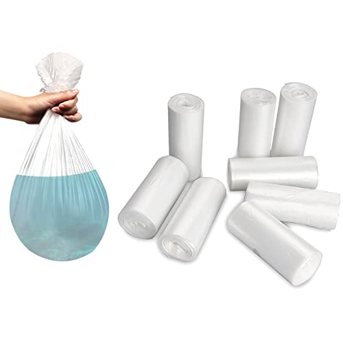 0,5 Liter Müllbeutel, klein, 240 Stück, transparent, stark, winzig, für Mini-Schreibtisch-Mülleimer, passend für 0,4–0,8 Liter 0,5 Liter Müllbeutel, klein, 240 Stück, transparent, stark, winzig, für Mini-Schreibtisch-Mülleimer, passend für 0,4–0,8 Liter von Business King