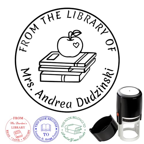Benutzerdefinierte Runde Bibliotheksstempel, SelbstfäRbende Personalisierte Adressstempel Mit Namen, Individuelle Stempel FüR Unternehmen Benutzerdefinierte Runde Bibliotheksstempel, SelbstfäRbende Personalisierte Adressstempel Mit Namen, Individuelle Stempel FüR Unternehmen von Busparst