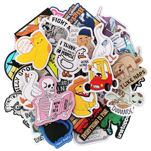 Butie 20 Stück zufällige lustige taktische Militär-Moral Patches Vollstickerei Patch Set für Kappen, Taschen, Rucksäcke, Kleidung, Westen, Militäruniformen, taktische Ausrüstung usw. (RF-079) .. von Butie