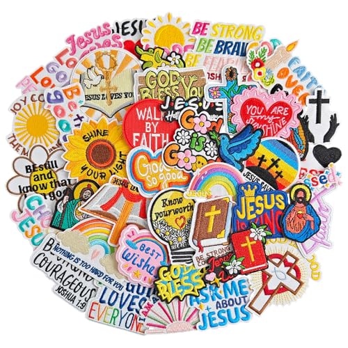 Butie Christliche Bügelbilder, inspirierender Bibelvers, Glaube, Kreuz und religiöse bestickte Applikationen, zum Aufbügeln für Kleidung, Hüte, Jacken, Taschen usw Butie Christliche Bügelbilder, inspirierender Bibelvers, Glaube, Kreuz und religiöse bestickte Applikationen, zum Aufbügeln für Kleidung, Hüte, Jacken, Taschen usw von Butie