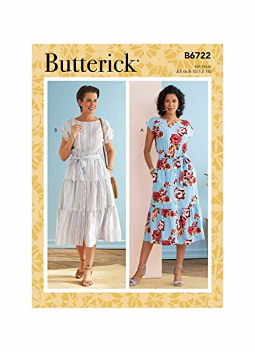 Butterick B6722-E5 B6722E5 Damenkleider, E5 (14-16-18-20-22) von Butterick