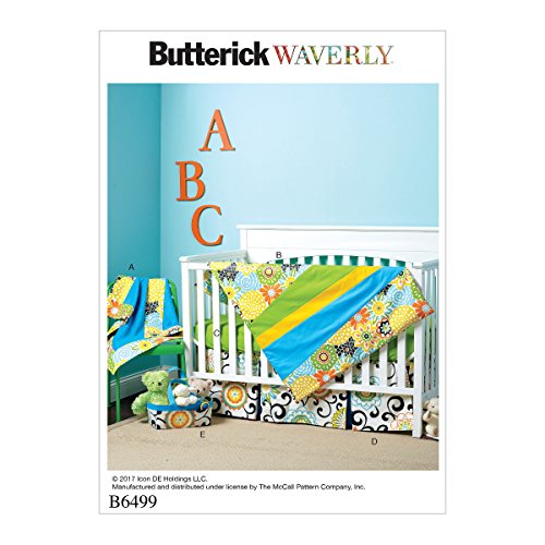 Butterick Patterns 6499 OS Nursery Essentials Schnittmuster, Mehrfarbig von Butterick