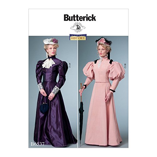 Butterick Patterns 6537A5 6537 Schnittmuster für Damen, A5, Tissue, Mehrfarbig, 17 x 0.5 x 22 cm von Butterick