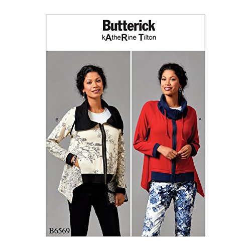Butterick Patterns 6569 Y Größen x-small-medium Misses 'Jacket, Tissue, mehrfarbig, 17 x 0,5 x 22 cm von Butterick Patterns