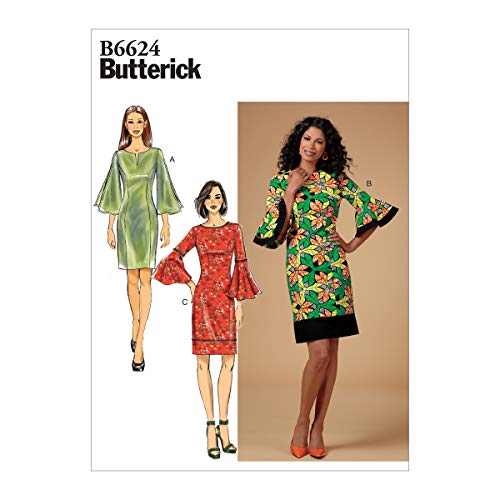 Butterick B6624B5 Schmetterlingsmuster 8-10-12-14, 8-10-12-14-16, Sizes 8-16 Butterick B6624B5 Schmetterlingsmuster 8-10-12-14, 8-10-12-14-16, Sizes 8-16 von Butterick