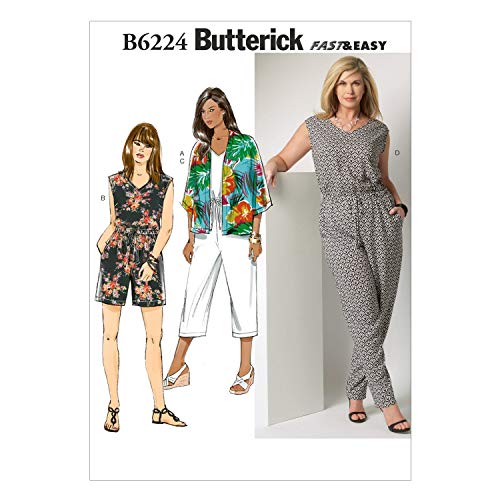 Butterick Schnittmuster, Viskose, RR (18W-20W-22W-24W) von Butterick