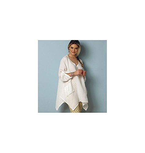 Butterick Schnittmuster, Leinen, weiß, ZZ (LRG-XLG-XXL) Butterick Schnittmuster, Leinen, weiß, ZZ (LRG-XLG-XXL) von Butterick